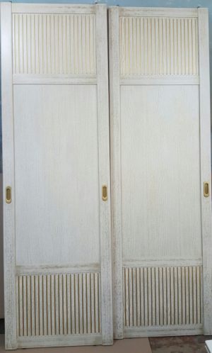 Двери для шкафа купе с фрезеровкой Курган